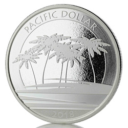 Fiji: Pacific Dollar 1 oz Silber 2018