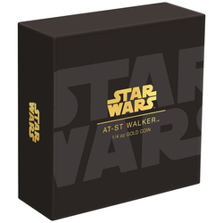 Niue: Star Wars - AT-ST Walker 1/4 oncia d'oro 2022 Proof