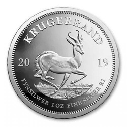 Krugerrand 1 oz Plata 2019 Proof