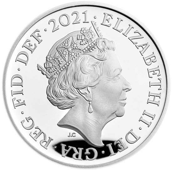 Set of 13 silber coins United Kingdom 2021 Proof