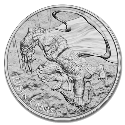 ZI:SIN Canis 1 uncia ezüst 2018