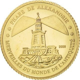Lighthouse of Alexandria 1g Gold 2006 Proof