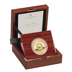 George Orwell £2 Złoto 2025 Proof 