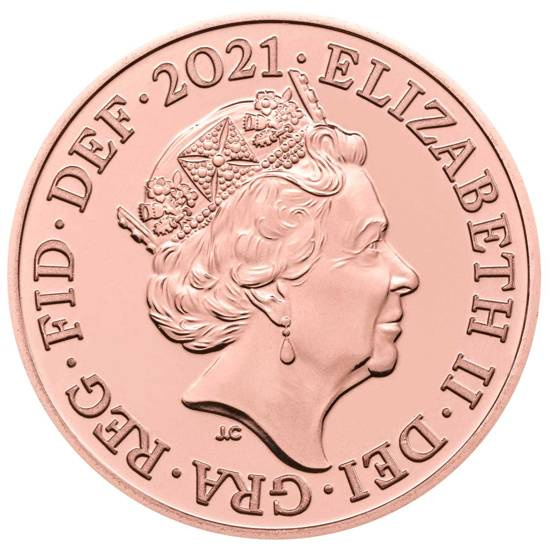 Ensemble de 13 pièces en cupronickel Grande-Bretagne 2021