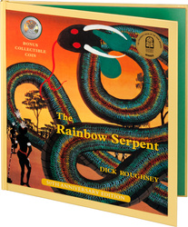 RAM: 50° anniversario del Serpente Arcobaleno colorato in rame-nichel 2025 Deluxe Special Edition Book