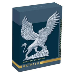 Créatures mythiques : Griffin 1 once d'or 2022 Proof