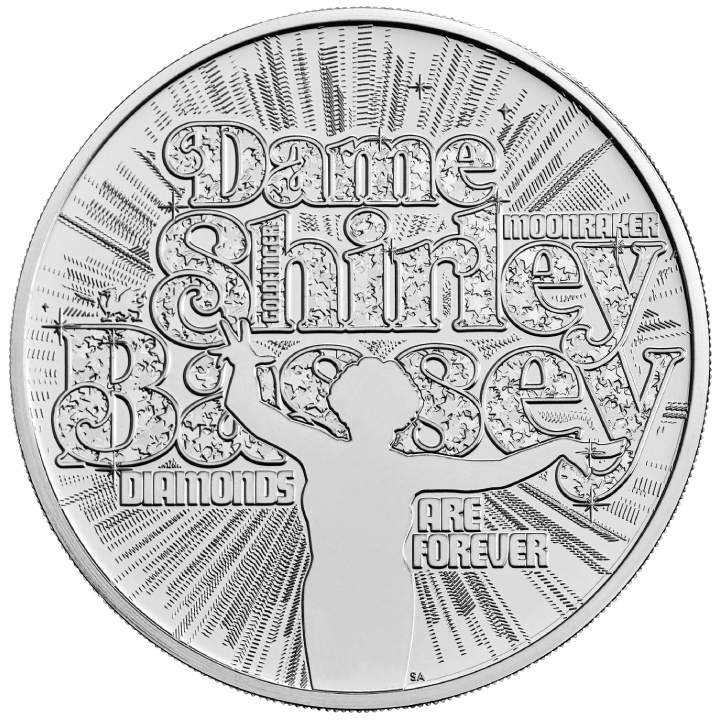 Dame Shirley Bassey £5 rame-nichel 2023