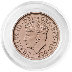 Great Britain: The Coronation Half-Sovereign 2023 Gold Coin