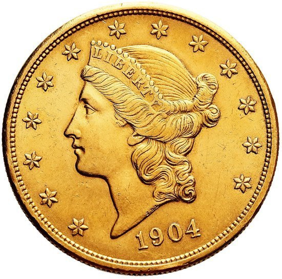 Saint-Gaudens Gold Double Eagle 20 Dollar Różne Roczniki