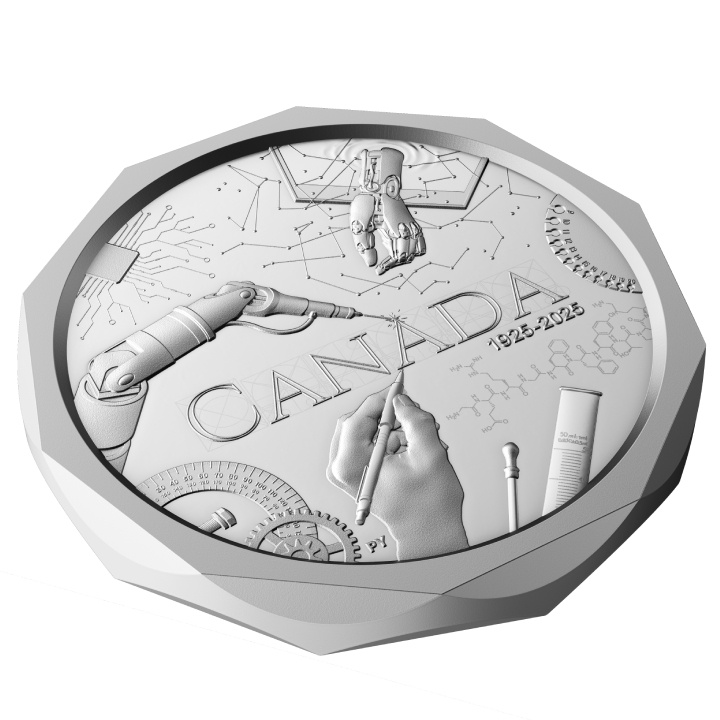 Kanada: The Calling of an Engineer $25 Stříbro 2025 Proof