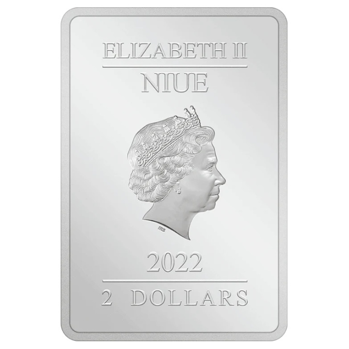 Niue: El Señor de los Anillos - La Comunidad del Anillo kolorowany 1 uncja Srebra 2022 Proof