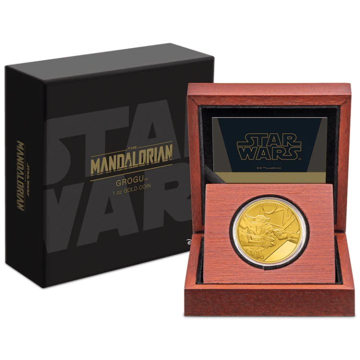 Niue: Star Wars The Mandalorian – Grogu 1 uncja Złota 2022 Proof