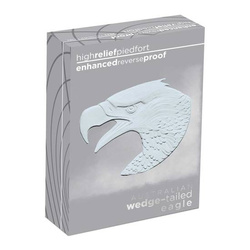 Aigle australien 2 onces d'argent 2022 Enhanced Reverse Proof High Relief Piedfort Coin