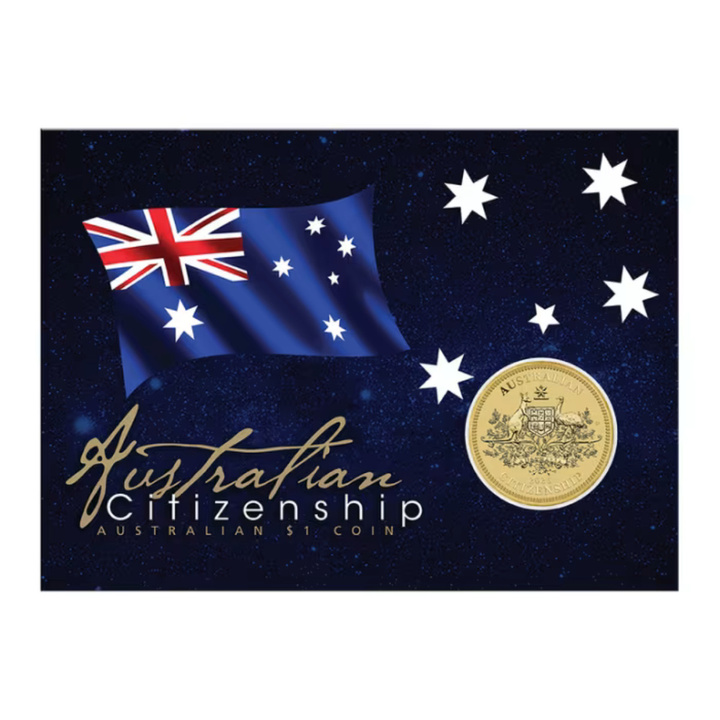 Perth Mint Australia: Australian Citizenship $1 2026 Moneta w Karcie