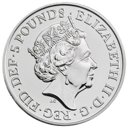 Bestie Królowej: Biały Lew Mortimerów 28.28 grama Miedzioniklu 2020