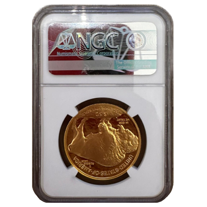 Amerikai bölény 1 uncia arany 2021 NGC PF70 Ultra Cameo