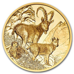 La fauna en nuestro punto de mira: Capricornio 100 euros 2017 Proof