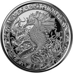 Samoa: Seahorse 1 oz Silver 2023 Prooflike Coin