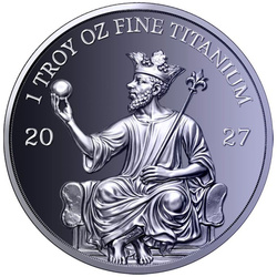 Médaille en Titane Mansa Musa 1 once de Titane 2027
