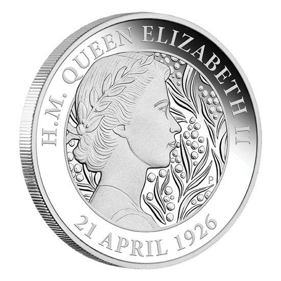 The 95th Birthday of Her Majesty the Queen 1 oz Silber 2021 Proof