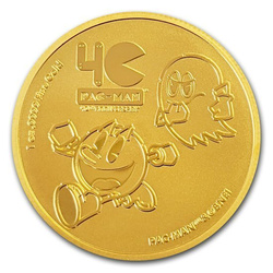 Niue: 40. rocznica powstania gry PAC-MAN 1 uncja Złota 2020