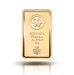 Sztabka Złota Niesortowana 10 gramów 