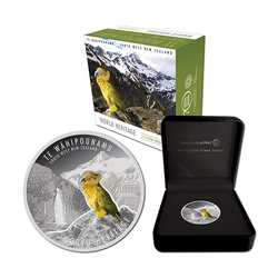 World Heritage: Te Wahipounamu 1 oz Silver 2015 Proof