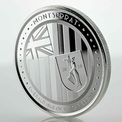 Montserrat: Emerald Isle of the Caribbean 1 oz Silver 2018