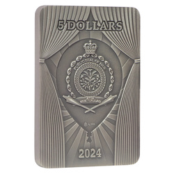 Niue: Pastel Circus - Becoming coloured $5 Silver 2024 High Relief Antiqued Coin