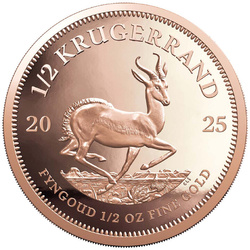  6-Coin set Krugerrand Gold 2025 Proof