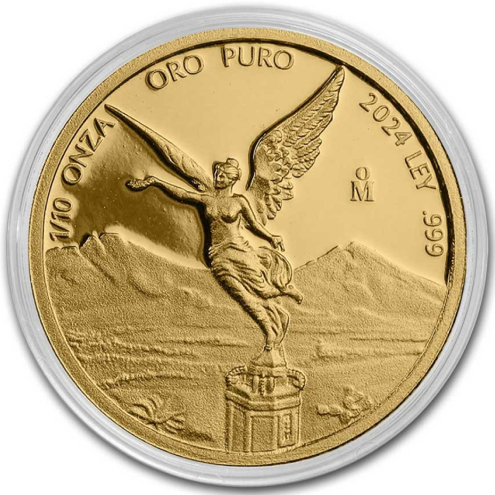 Mexican Libertad 1/10 oz Gold 2024 Proof