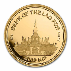 Laos: Panthera Tigris 1 oz Plata 2022