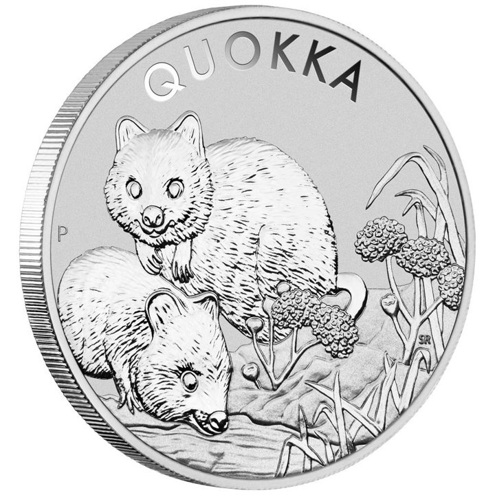 Quokka 1 oz Plata 2022