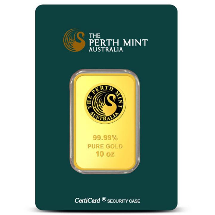 The Perth Mint: Sztabka Złota 10 uncji