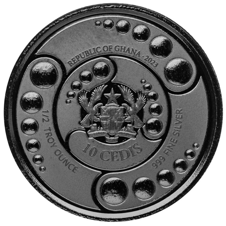 Set of Ghana Alien 4 x 1/2 oz Silver 2023