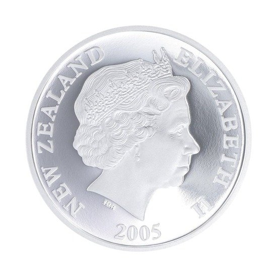 Kiwi 1 unce stříbra 2005 Proof