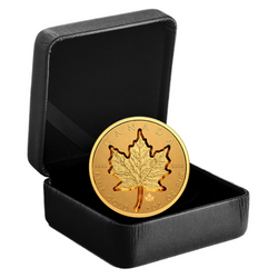 Maple Leaf Super Incuse 2 onces d'or 2021 Proof