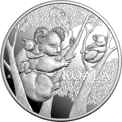Australia – Koala 1 oz Silver 2026 Proof High Relief
