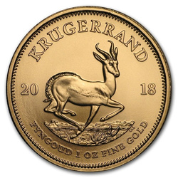 Krugerrand 1 unce zlata 2018
