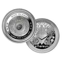 Niue: Ethereum 1 oz Silver 2025
