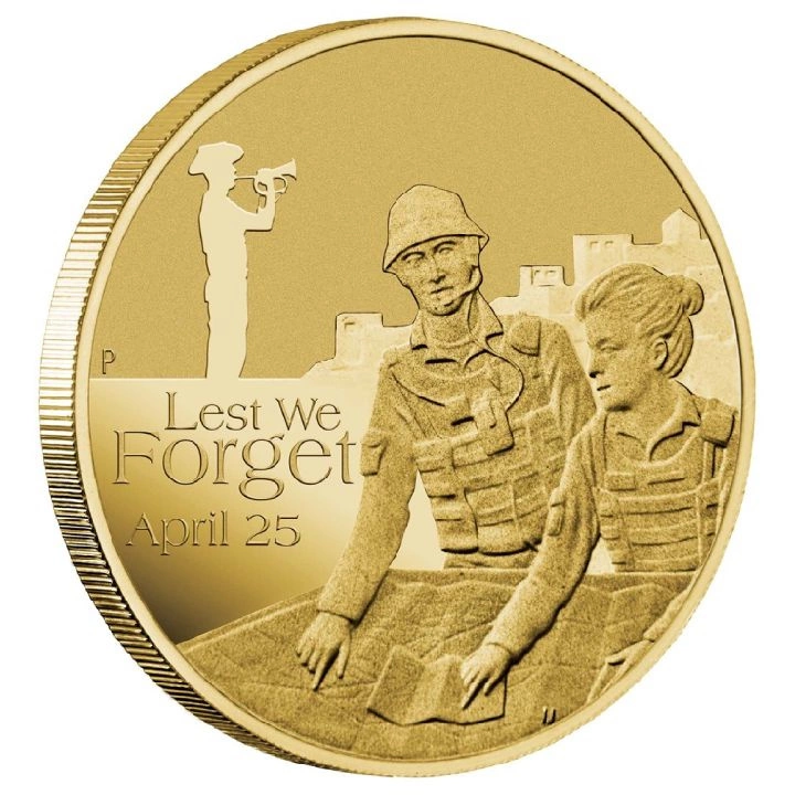 Anzac Day: Ausztrál Hírszerző Testület Alumínium-bronz 2017 (érme kártyában)