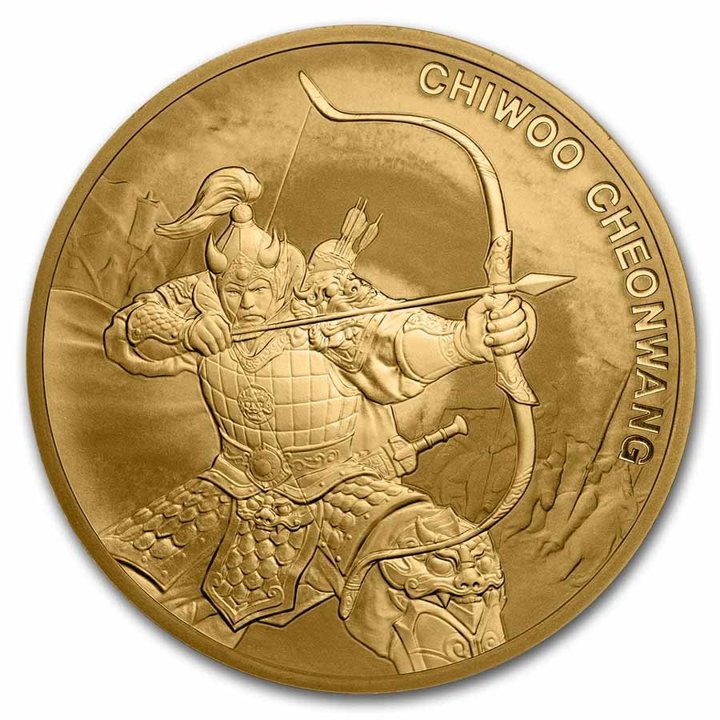 Dél-Korea: Chiwoo Cheonwang 1 uncia arany 2022
