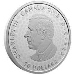 Canada: Animal Portraits: Grey Wolf 1 oz. Fine Silver 2025 Proof