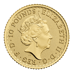 Britannia 1/10 uncji Złota 2022