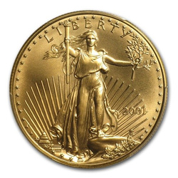 Amerikai Sas 1 uncia arany 2001