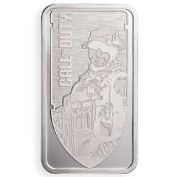 Lingotto Pamp Call of Duty: Modern Warfare III 1 oncia d'argento 2024 LBMA GD Refiner