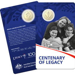 Centenary of Legacy $1 Brąz Aluminiowy 2023 
