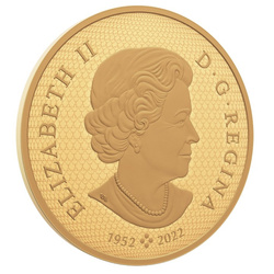 Canada : Feuille d'érable bien-aimée 5 onces d'or 2023 Proof