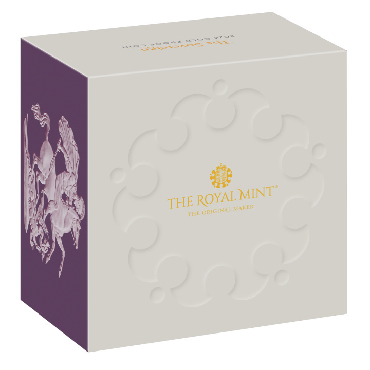 Wielka Brytania: Suweren - Karol III 2024 Proof