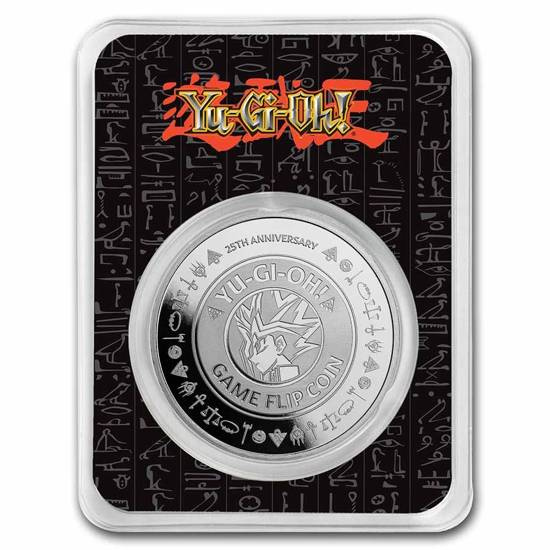Niue: Yu-Gi-Oh! - 25. évforduló 1 uncia ezüst 2022 Prooflike (Slab)